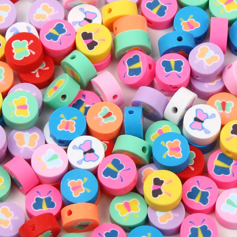 20/50/100pcs Cute Mixed Animal Beads Polymer Clay Beads Handmade Loose  Spacer Beads for Jewelry Making DIY Bracelet Accessories - AliExpress