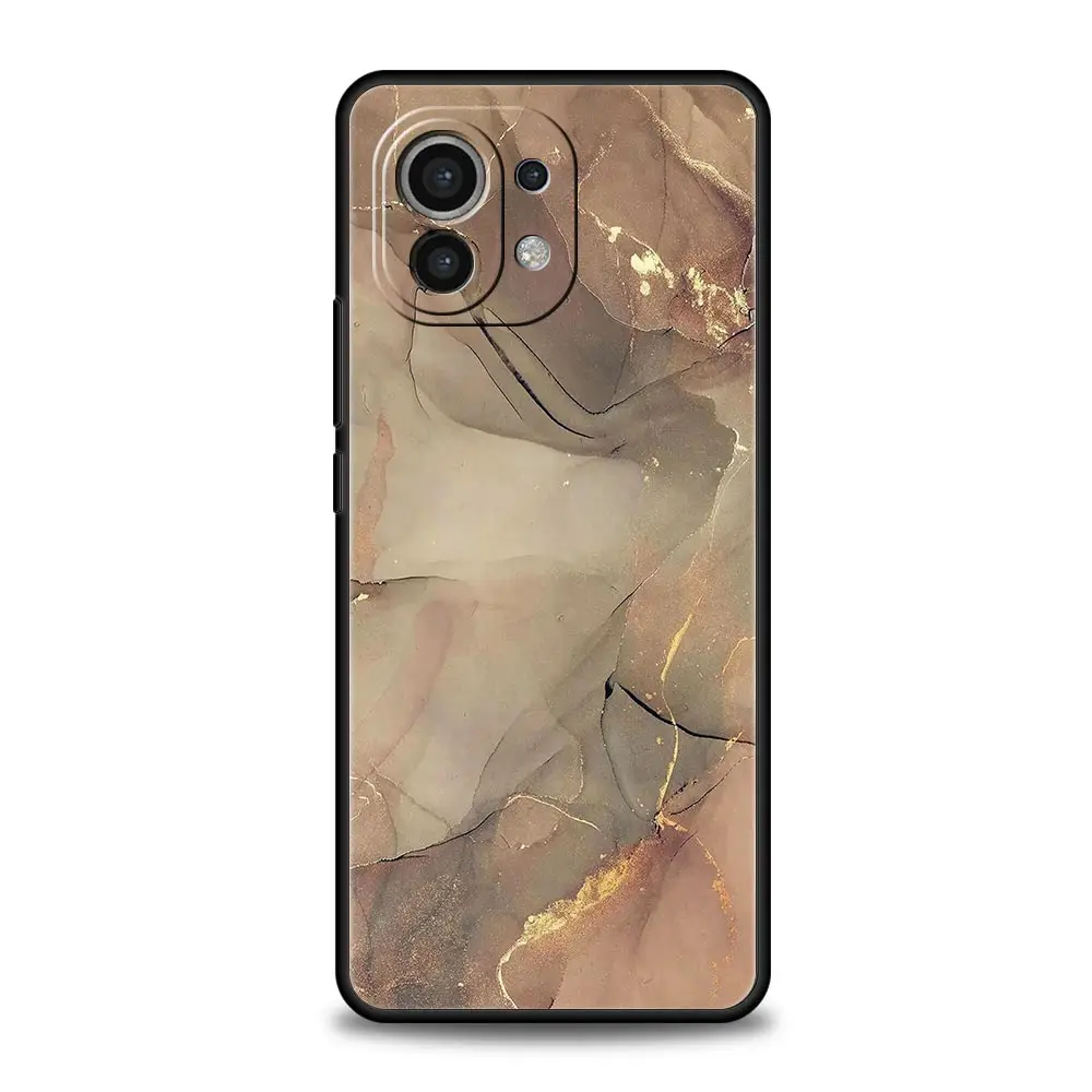 Marble Art Fashion Soft Shell Phone Case Cover