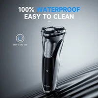 ENCHEN Blackstone plus Electrical Rotary Shaver Full Body Washable IPX7 Waterproof Dry Wet Dual Use Rechargeable Shaving Machine