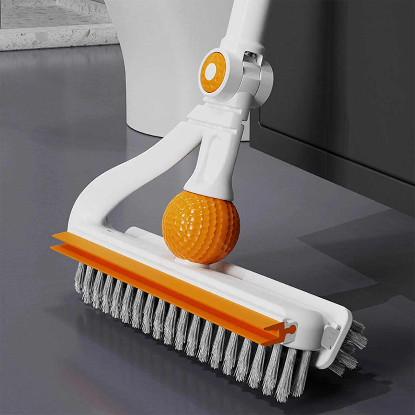 

Tile Floor Scrub Brush Household Floor Seam Cleaning Brush Indoor Adjustable Quick Dry Brush For Washing Windows Crevice Brush