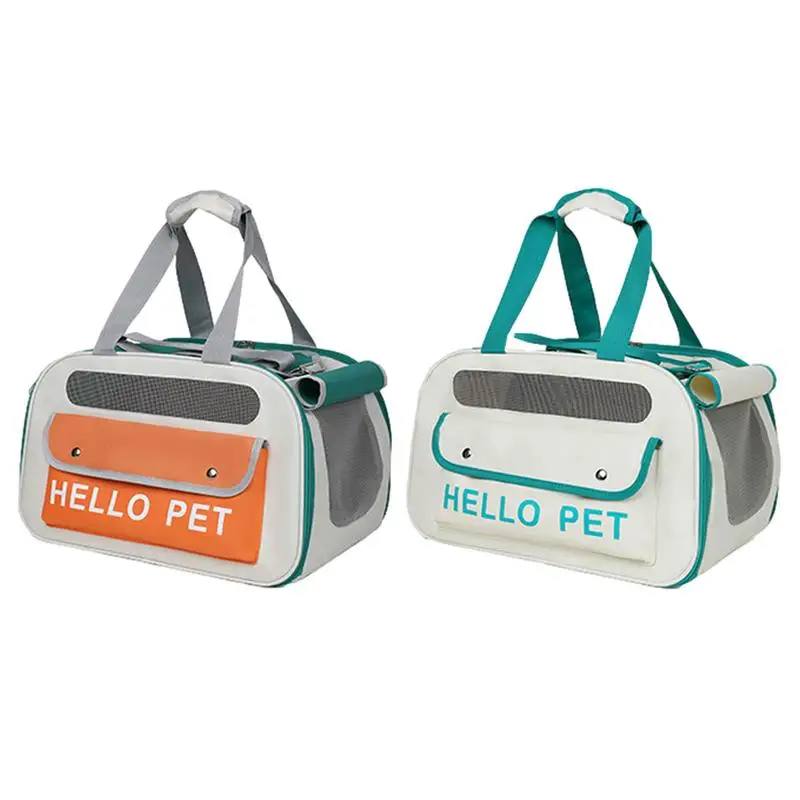 

Dog Carrier Bags Airline Approved Crate Kennel Pet Carrier With Removable Shoulder Strap Portable Bags For Small Cats and Dogs