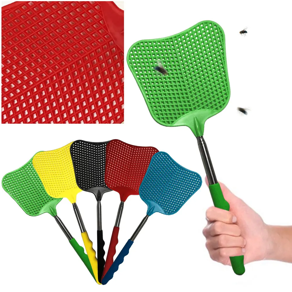Fly Swatter, 2pcs Telescopic Retractable with Long Pole