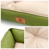 Large Cat Sofa Mat Full Filling All Seasons Comfortable Waterproof Square Medium Dog Bed Color-blocking Small Dog Kennel House 5