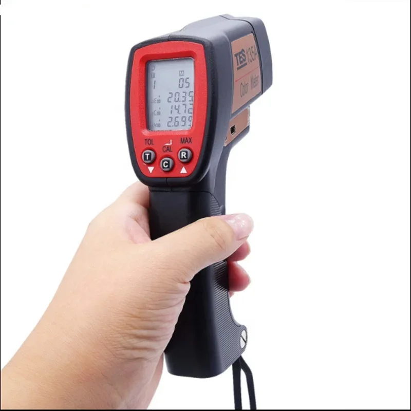 

TES-135A Color Meter,Portable color difference meter