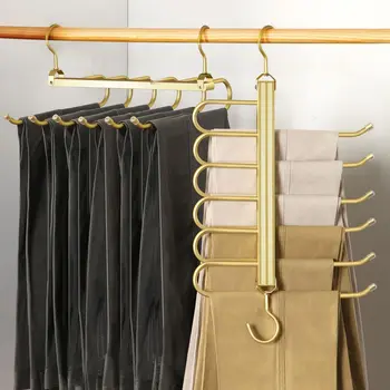 6-Layer Aluminum Space-Saving Pants Hanger 1