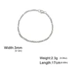 My Shape Bracelet en acier inoxydable pour hommes, bijoux de poignet, bijoux de couple, mode cubaine, Figaro, JOBoy, 3mm, 5mm, 7mm, 9mm de largeur