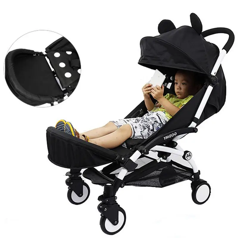 32cm Baby Stroller Accessories Footboard Carriage FootRest Feet Extension Footmuff Footrest Leg Extension Baby Stroller Accessy