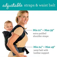 4 In 1 Multifunction Baby Carrier Front Facing Infant Sling Wrap Baby Kangaroo Bag Washable Lumbar Stool Baby Carrier Strap 2