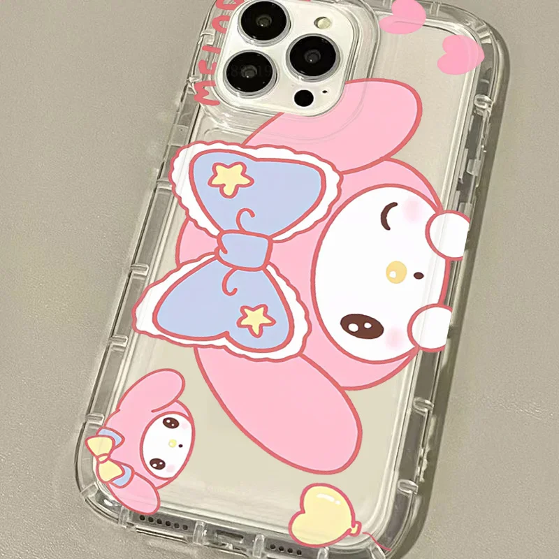 thumbnail image 1 of Kuromi Hello Kitty Soft TPU Case for Samsung Galaxy S24 S23 Ultra S22 S21 FE S20 S10 Plus Note 20 10 Pro A34 A54 A33 A53 Cover, 1 of 5