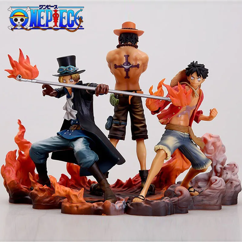 One Piece Sabo Anime Manga Figuren Figur Figure Set H.21cm PVC Neu 