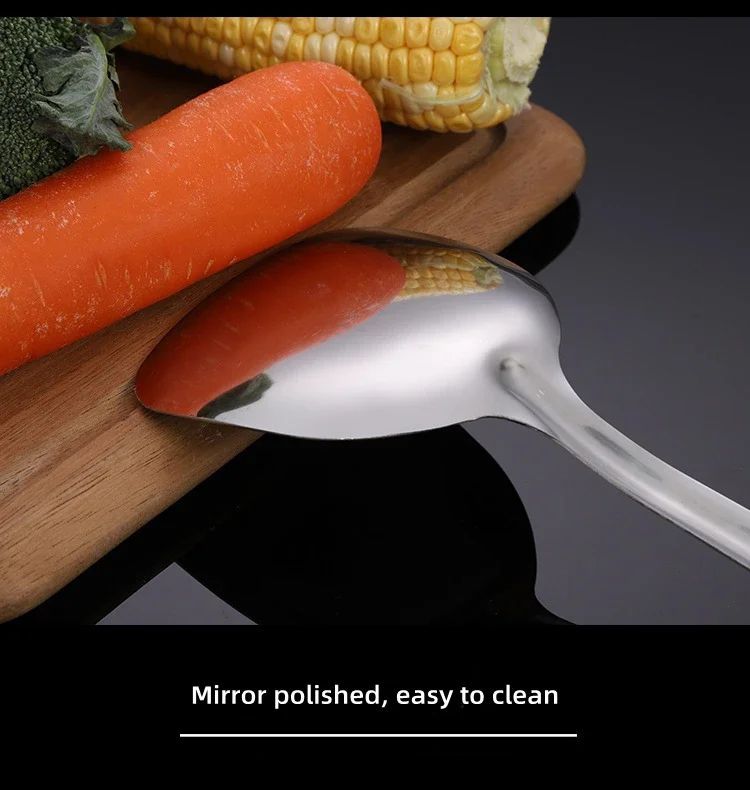 Kochgeschirr aus Edelstahl, antihaftbeschichtet, Gebäckspatel, Holzgriff, Suppenkelle, Reislöffel, Hot Pot, Sieb, Küchen-Kochutensilien