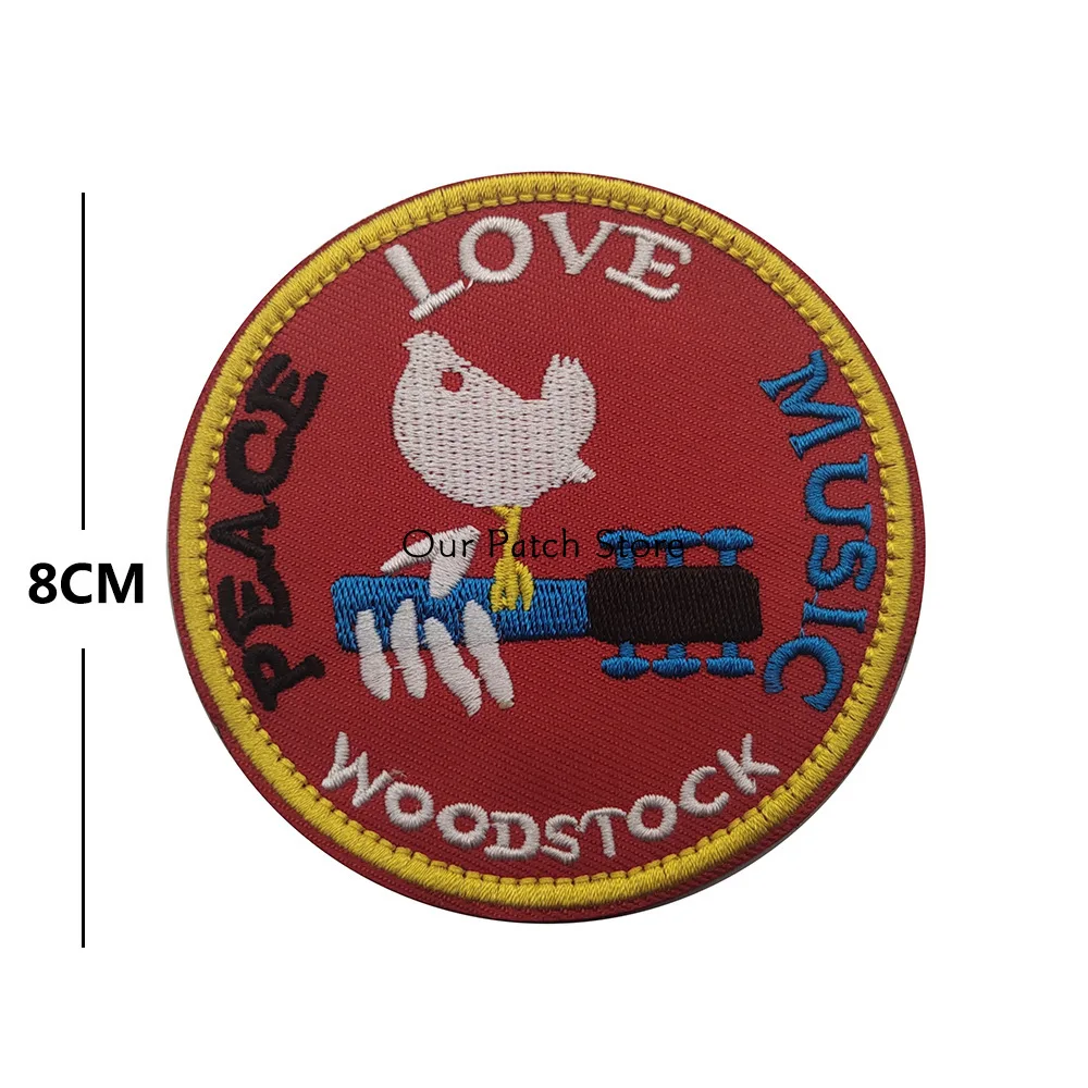 SECURITY Embroidery Hook Loop Emblem DIY Patches for Clothing