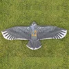 1.1m Flat Eagle Kite With 30 Meter Kite Line Children Flying Bird Kites Windsock Outdoor Toys For Kids Gift 3