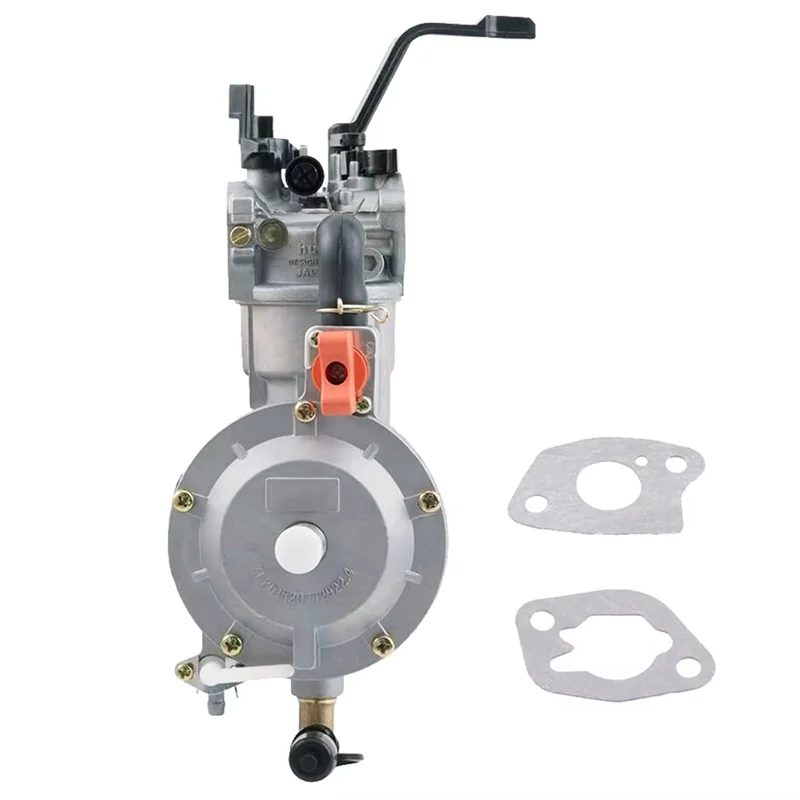 A12R 3KW 168F 170F 가솔린 발전기 LPG 기화기 이중 연료 LPG NC 가스 기화기 개조 키트 (발전기 부품 6.5HP 용)