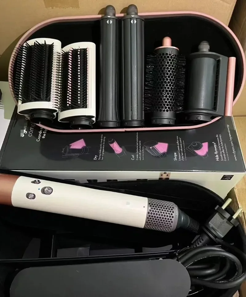 HS05 Curling Iron Wearing Hair Dryer Hot Comb Air Professional Curling Iron Hair Straightener Spazzola Capelli 다이슨 HS05 Cepillo 6