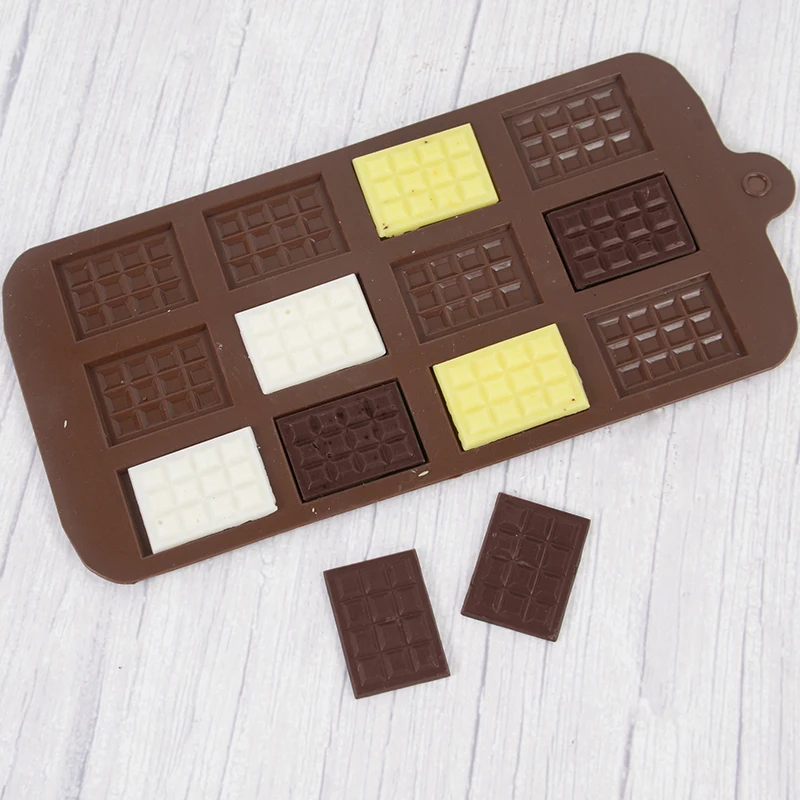 3D Chocolate Bars, Hershey Bars, Candy Bar Silicone Mold, Cupcake  Decoration, Chocolate, Fondant, Resin, Clay 