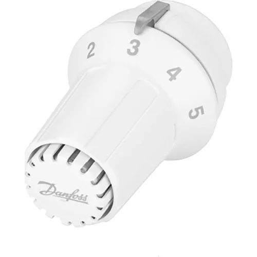 Термостатическая головка клапана Danfoss белая | Бытовая техника