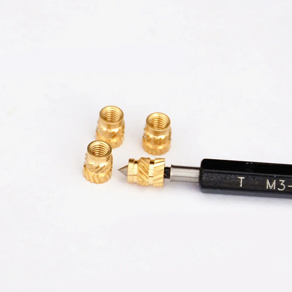 M3 Thread Knurled Brass Heat Set Insert for 3D Printer Voron 2.4