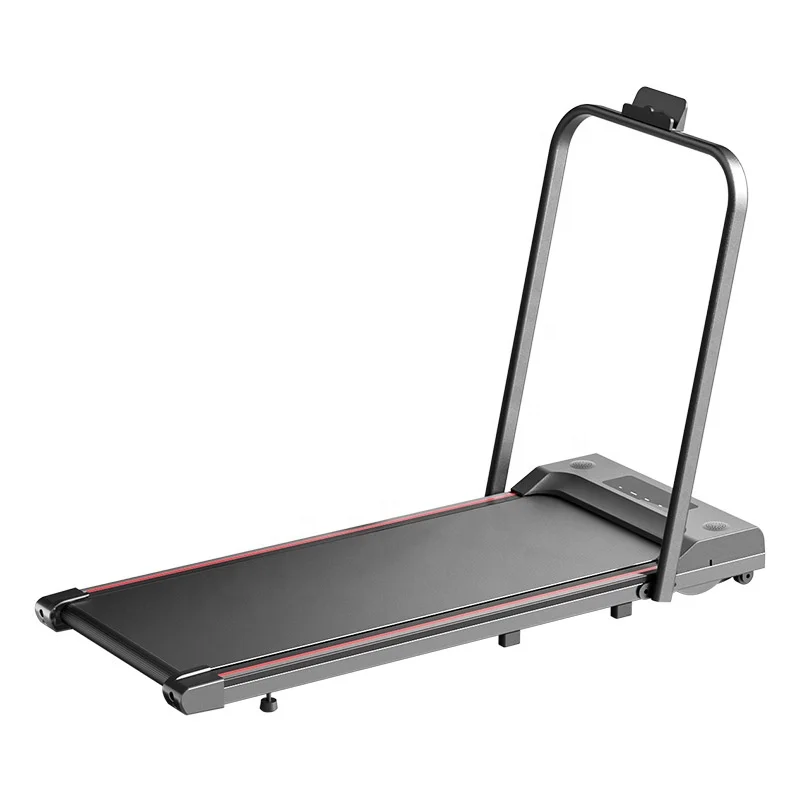 2 in 1 Home Under Desk Walking Pad Mini Run Treadmill With Screen Electric Silent Fold Smart Flat Treadmill