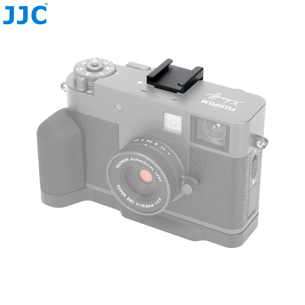 富士フイルムXハーフ用JJCアップグレードサムグリップ、コールドシュー