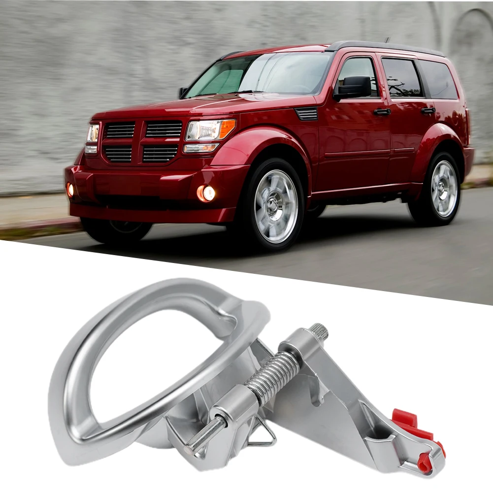 

Для Dodge Nitro 2007-2011 внутренняя левая дверная ручка водителя Сатиновые хромированные аксессуары для автомобилей