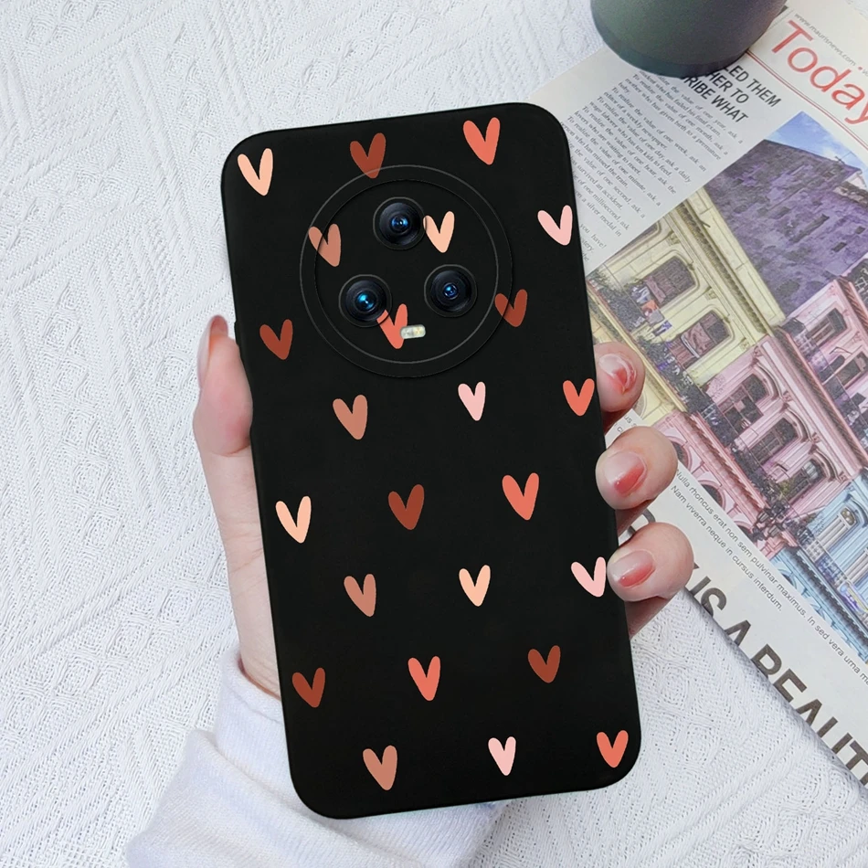 Premium Phone Case with Enhanced Camera Protection - Soft Liquid Silicone Bumper Cover for Huawei Honor Magic Series