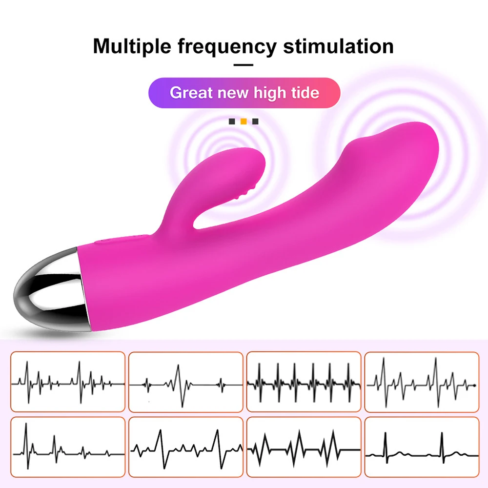 12 Speeds G Spot Vibrator Sex Toys for Women Powerful Dildo USB Rechargeable Vibrator Clitoris Stimulation Massage Adult Sxy Toy