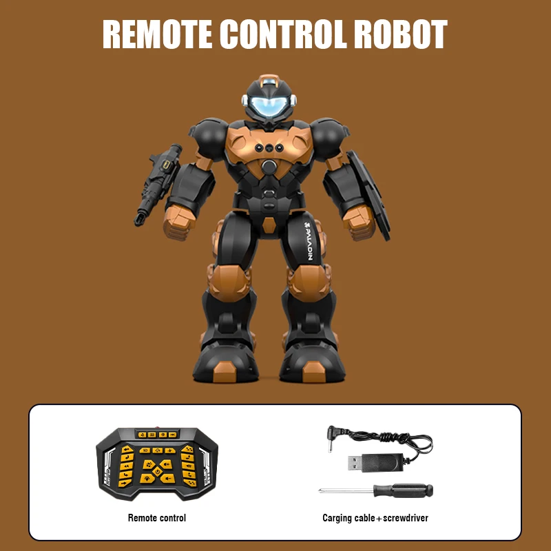 Intelligent RC Robot Gesture Sensing Remote Control Voice Programming Singing Dancing Electric Model Kid Toy Christmas Gift