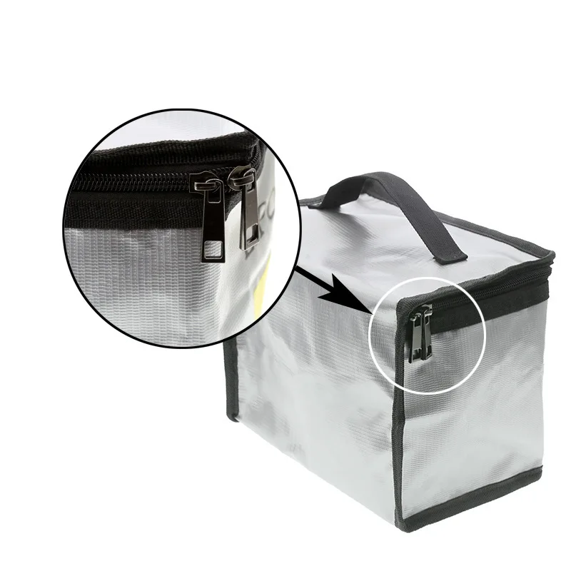 Sac anti-explosion ignifuge pour batterie LiPo - Sécurité charge portable