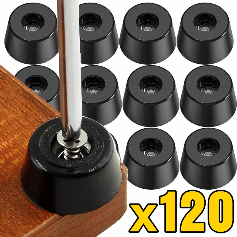 8-120 قطعة منصات مطاطية حافظات الأرضية عدم الانزلاق قطع المجلس الأثاث الوفير طوقا غسالة أثاث متعدد الحجم الأجهزة الحصير