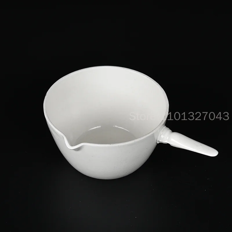 Ceramic evaporating dish with handle,Capacity 50ml~1000ml,Ceramics crucible