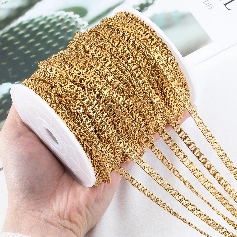 1 Meter Stainless Steel Twisted Loop Chain