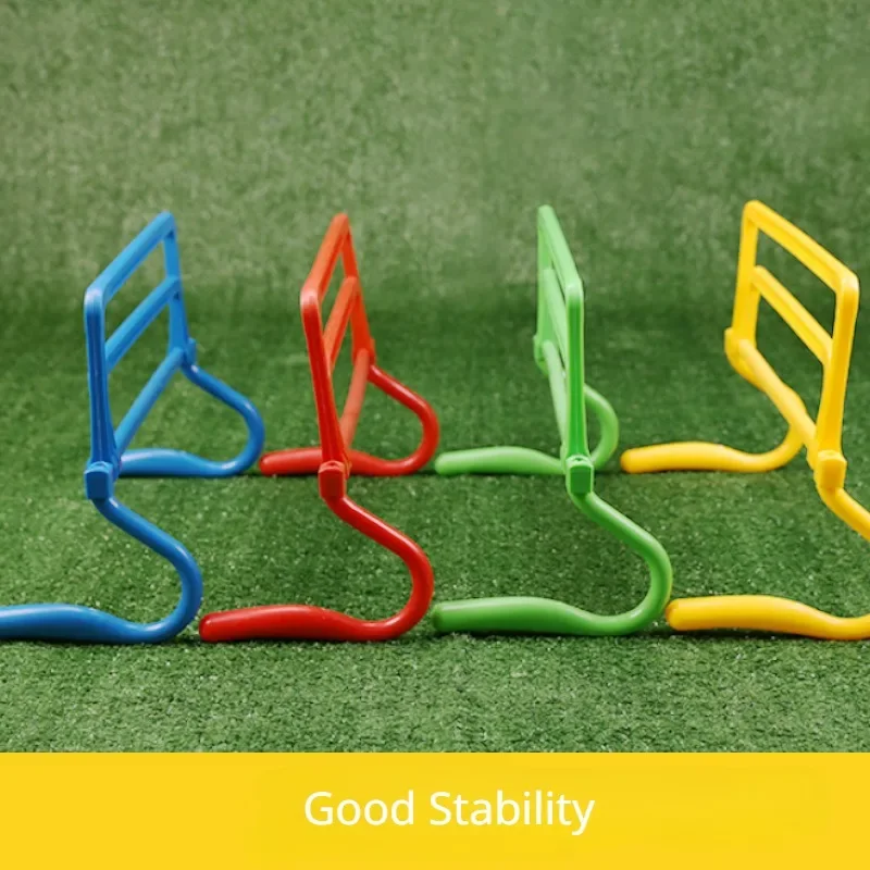 Football Training Hurdles Portable Sport Training Agility Hurdles Soccer Plyometric Speed Hurdle Foldable Adjustable Jumping Bar
