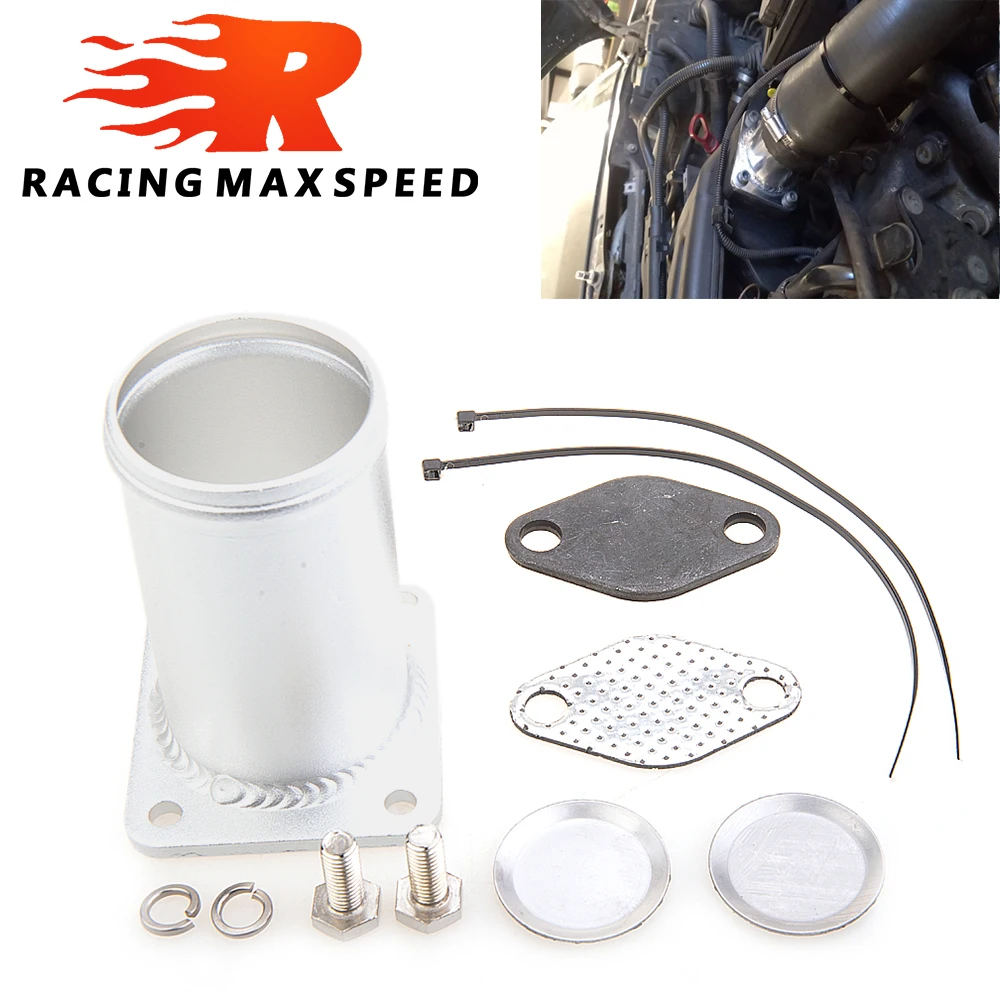 Aluminum Egr Removal Kit / Egr Delete Kit Blanking Bypass For Bmw E46 318d 320d 330d 330xd 320cd