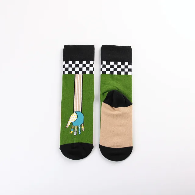 SpongeBob Squidward Tentacles Patrick Star Crab boss Plankton  cartoon Adult tube socks Cosplay Children Christmas Gifts sock 8