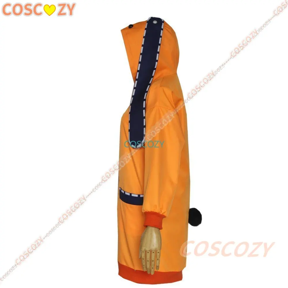 Costume Runa Yomozuki Hoodie Fluffy Orange Hoodie Kakegurui
