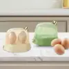Egg Cooker US Plug Hard Boiled Multifunction Fast Heated Cooks Eggs Dining Egg Steamer for Vegetables Cooking Kitchen Office Pot 4