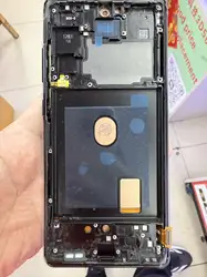 Defective Samsung S20 FE LCD Display Touch Screen Digitizer Replacement (TFT Black Frame)