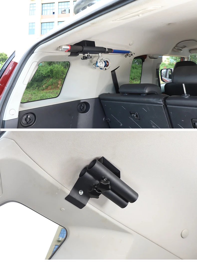 1pcs Vehicle Fishing Rod Stand Pole Holder For Toyota FJ Cruiser