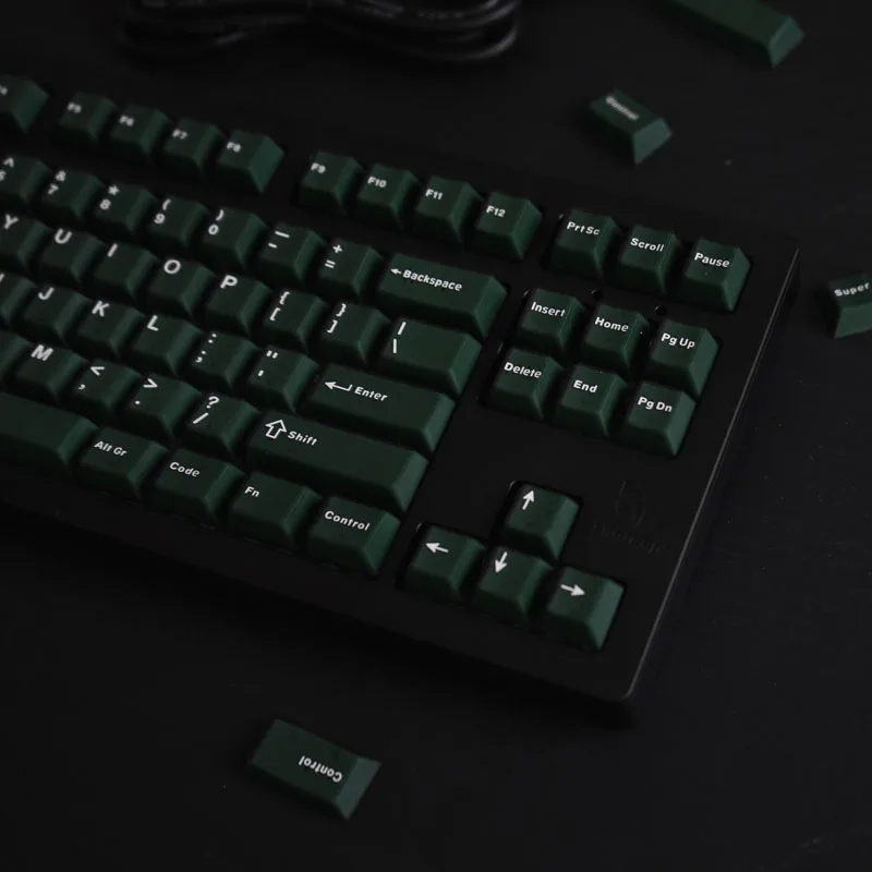 Pyga Emerald Translucence Keycap 141 Chaves Perfil Cereja Tiro Duplo Switch mx Teclado Mecânico Gmk67 Rk61 84 87 - Imagem 4