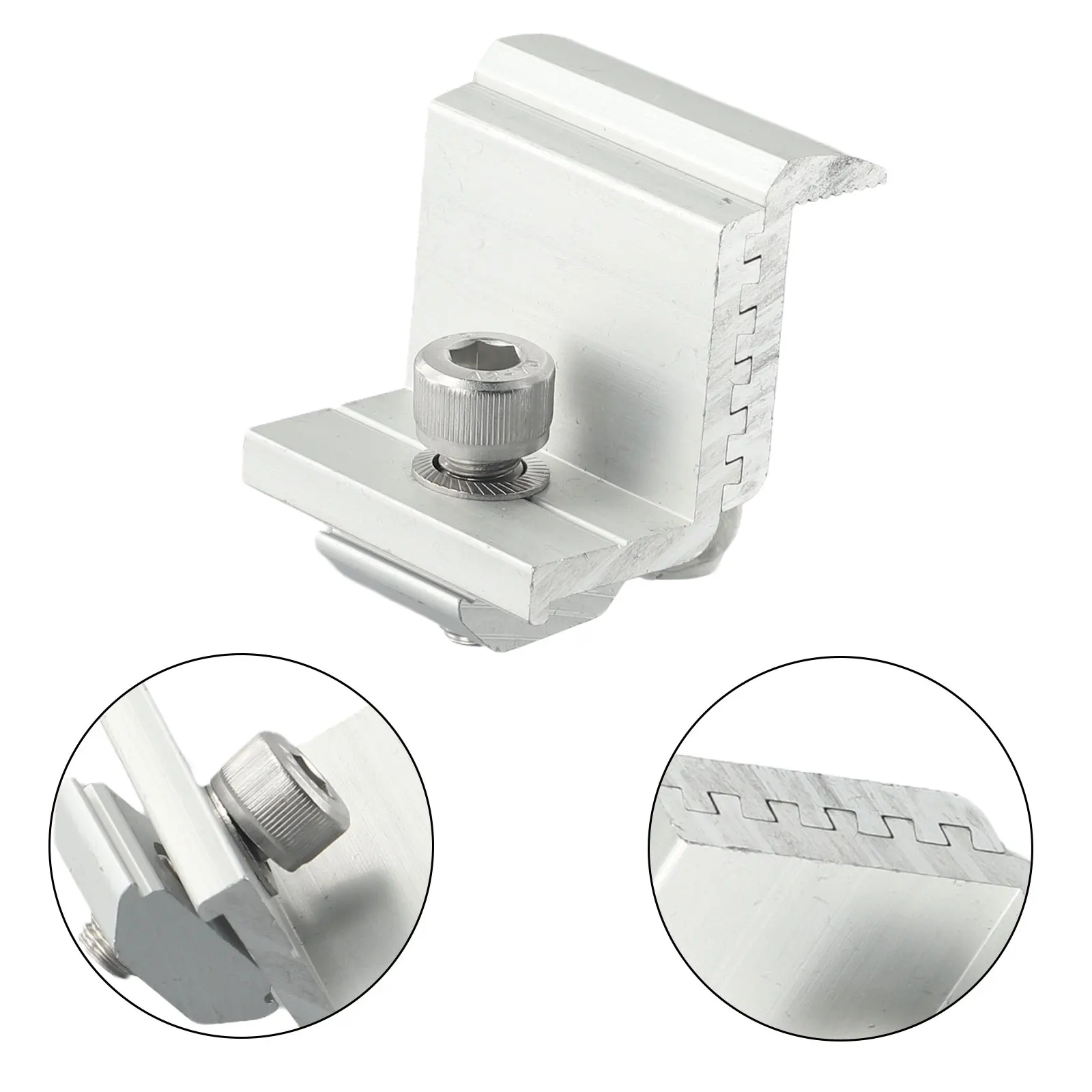 

Солнечный кронштейн, трапециевидный лист PV, монтажная направляющая 30 см, торцевые/средние Зажимы 30-35 мм, солнечные блоки питания, трапециевидная крыша