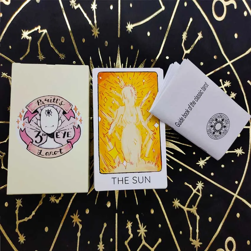 12*7cm Britts Third Eye Tarot Card Game 2