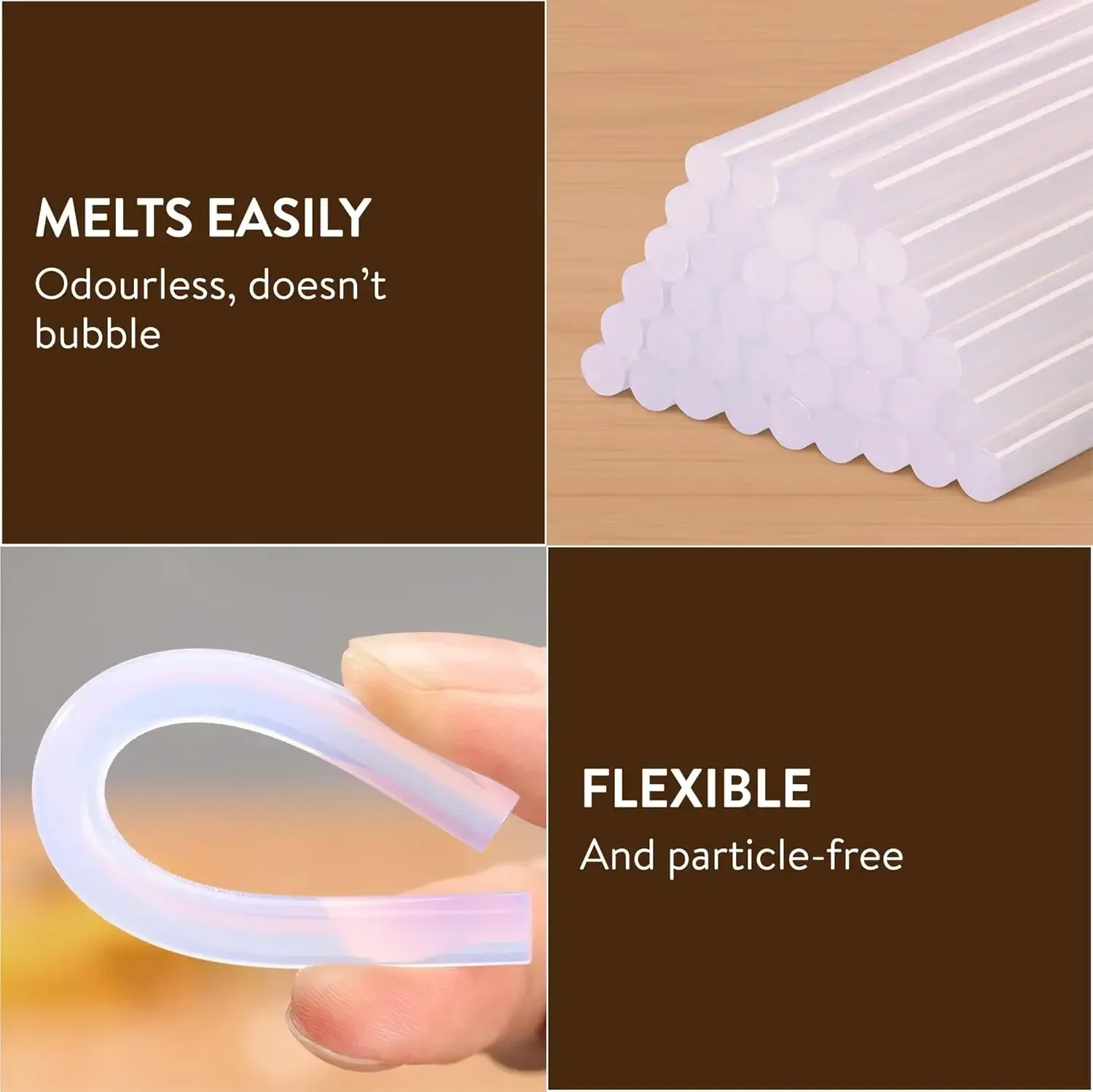 Transparent Hot Melt Glue Sticks 5