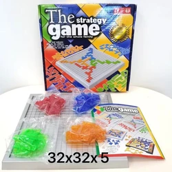 Strategic Colorful Puzzle Board Game for Family Fun and Educational Play (32 - 32)