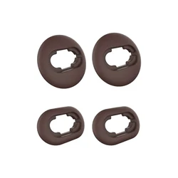 Silicone Earphone Case with Cushioned Eartips and Bluetooth Ear Caps (Coffee - 4pcs)