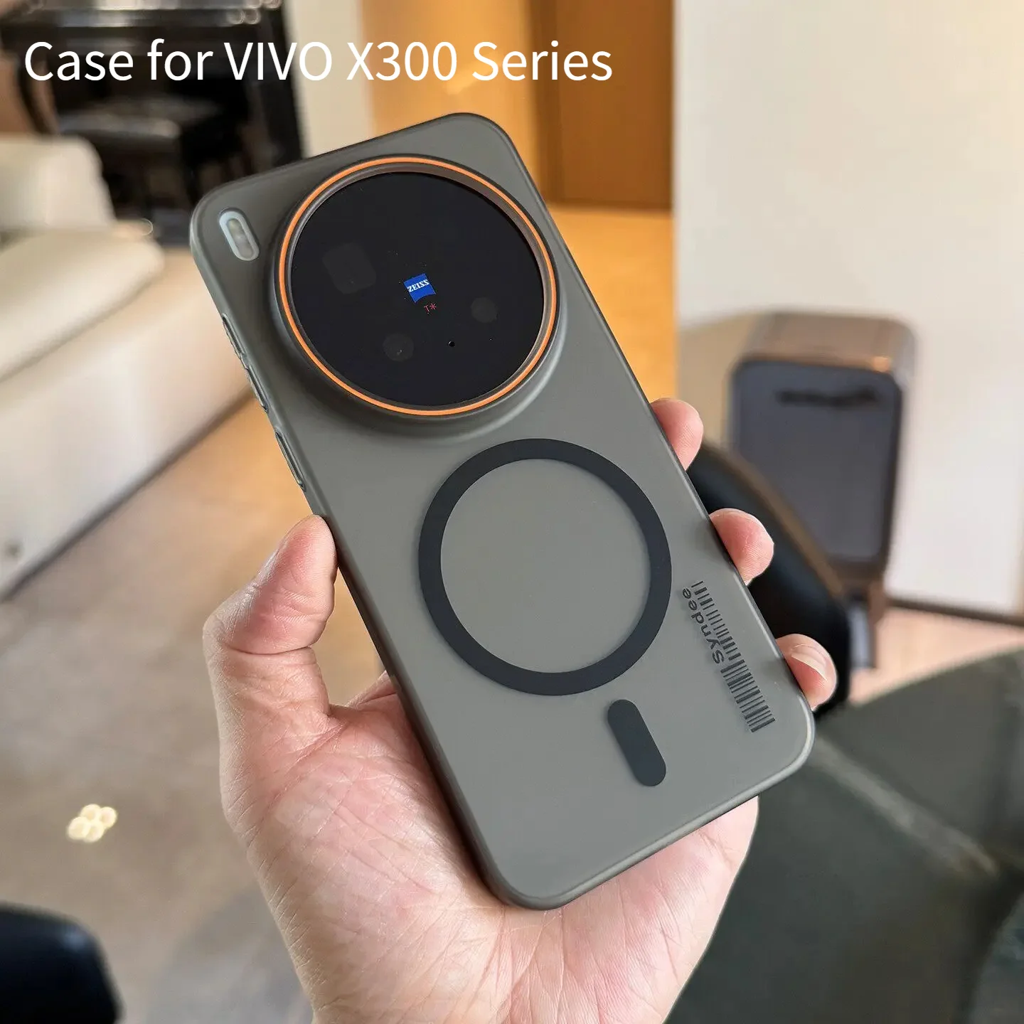 Sleek Ice Fog Matte Shockproof Magnetic Phone Case - Ultra-Thin Design