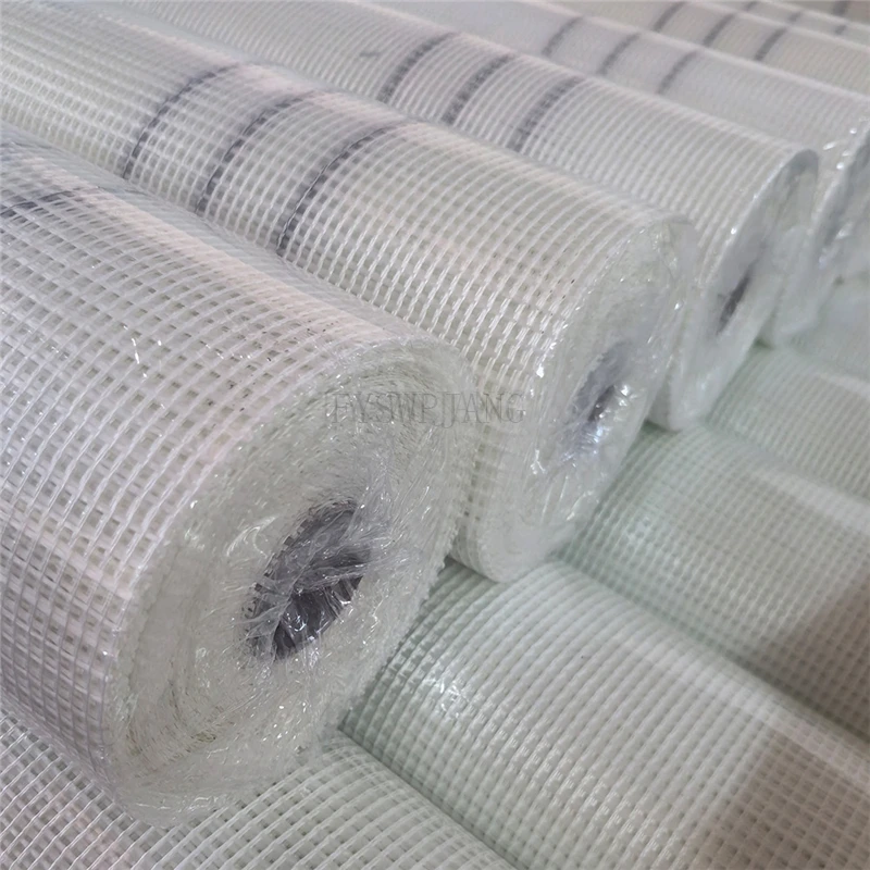 1m Width 25m Long Glass Fiber Mesh Cloth Large Roll Exterior Wall Interior Wall Fiber Mesh Construction Site Home Decoration