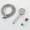 Premium High Pressure Rainfall Shower Combo with Stainless Steel Hose Rain Shower Head and Hand Held Shower Set 3pcs Set 1