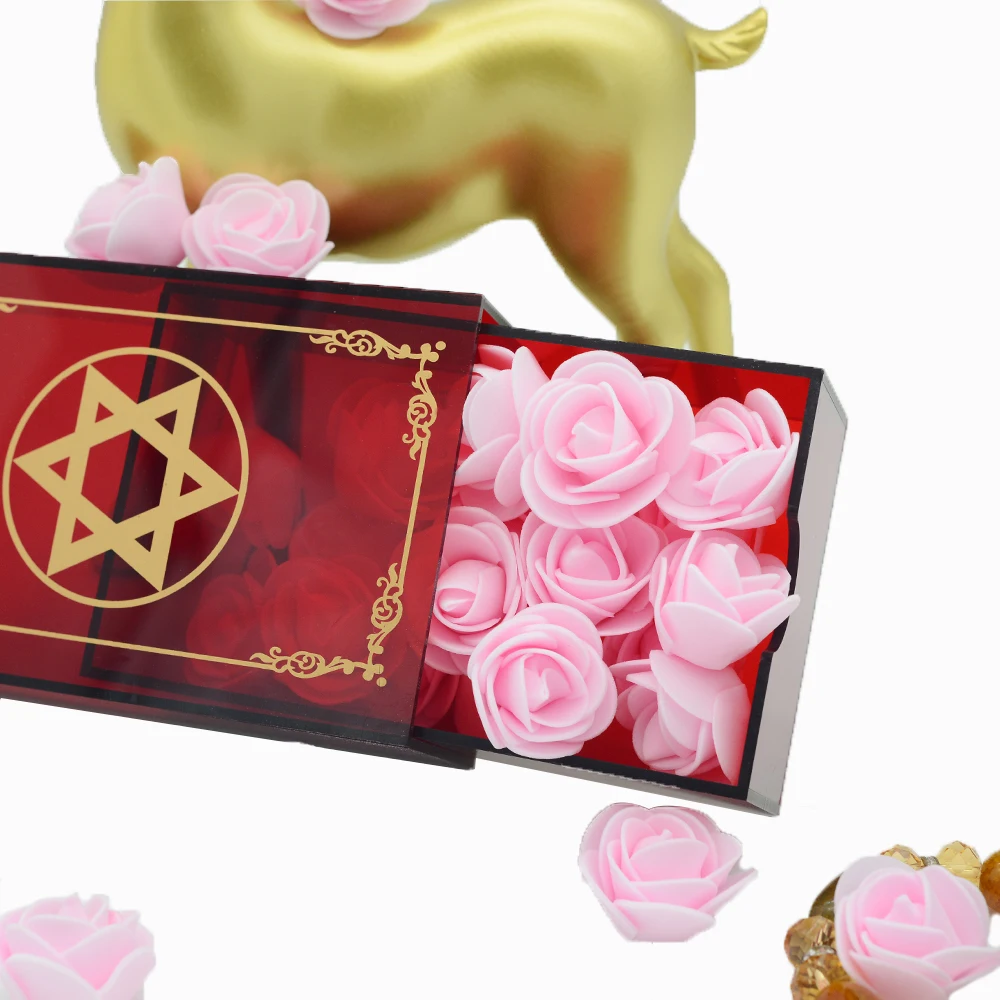 

Four Color Acrylic Candy Box Gift Box Transparent Plastic Wedding Party Gift Box Cake Container Jewelry Storage Customizable