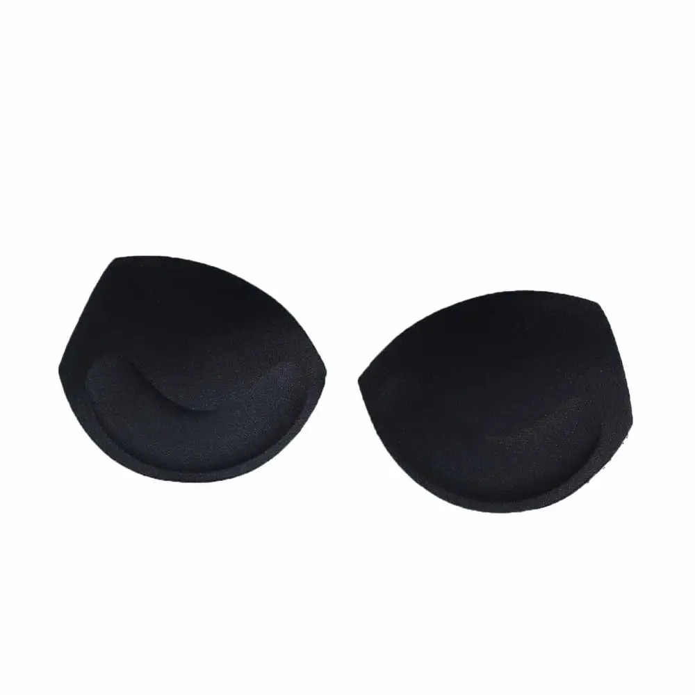 Nude 1Pair Women Soft Thin Convenient Non-slip Bra Accessories Enhancer Chest Pads Insert Sponge Pads Foam Triangle Breast